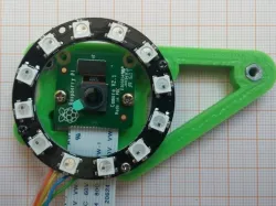 Fabscan camera holder with light for Pi-Cam V2