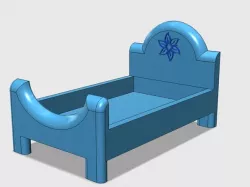 Fancy Doll Bed