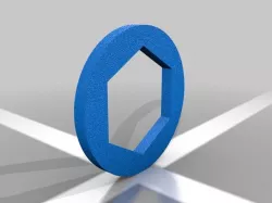FRC hex shaft spacer