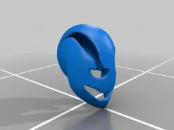 gaster mask / head figure