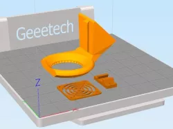 Geeetech Aluminium BedProfile for Simplify 3D