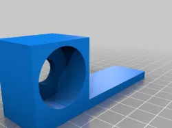 Goose Neck Bracket for Permobil Quick Release T Frame Mount