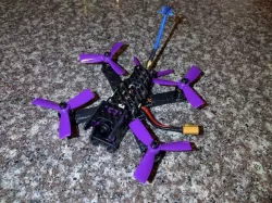 Hive150 Antenna mount and VTX mount