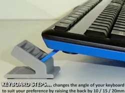 Keyboard Steps - Adjust the Angle of Computer Keyboards
