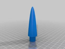 Low Orbit Rocket Thingi V3 (Removable Nose and larger toob for fitting a estas rocket engine)