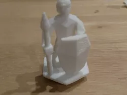 Lowpoly DND Guard mini