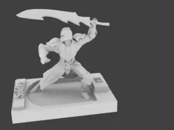 Magic The Gathering 1/1 Soldier Token (MTG)