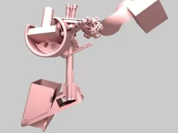 Magnetic S hand