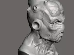 Majin buu DBZ sculpt