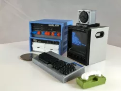 Mini IMSAI 8080 "Wargames" movie set