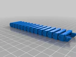 My Customized Drag Chain with mounts 5x19 14x