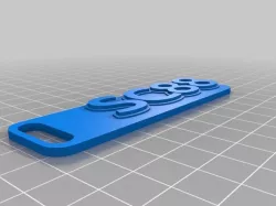 My Customized Multiline Tag or Keychain
