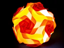 Nylon Filament Puzzle Lamp Shade
