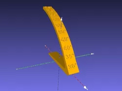 Overhang Angle Test Object