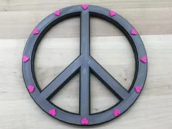 Peace & Love Wall Decor