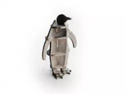 Penguin 3D-puzzle cnc/laser