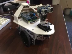 Raspberry Pi to BOE-BOT Adapter Plate