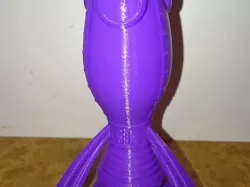 Retro space rocket