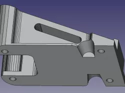 Rush210 Mobius Mount (modified)
