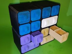 Scifi Storage Crates (Stackable)