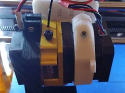 Sintron MK8 extruder fan shroud bolt on