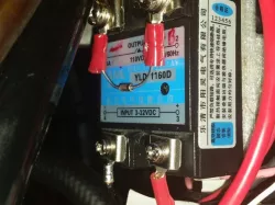 Solidstate relay mount for 25mm tube.