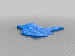 Terrain Model. Palheiros