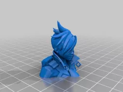 Tracer bust from Owerwatch