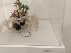 Walking plant hexapod robot