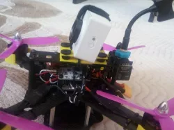 Xiaomi Yi anti vibration mount for racing quadcopters