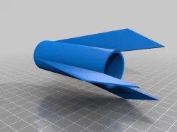24mm ID Solid Fuel Rocket Fins