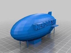 3d blimp for nerdgasm