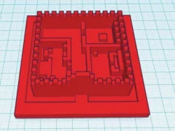 3D Printed Minecraft Castle Teaches Perimeter and Area