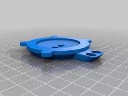 3D Printed Pop Pop Boat (6mm straw holes)