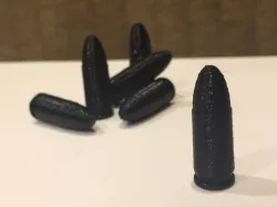 9mm Bullet Replica (High Res)