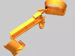 Airtripper on recessed support