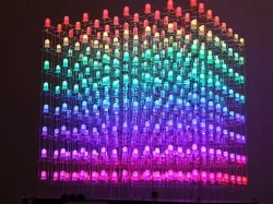 AuraCube 8x8x8 Led Cube Full Color RGB