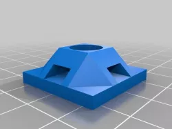 cable tie block-screw