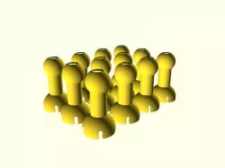 Customizable Segmented Ball and Socket Joint