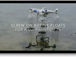 DJI Phantom 2+ Floats - Bottle Mount Adapter
