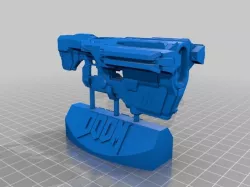Doom (2016) BFG9000 gun & display stand