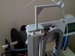 Filament guide for Geeetech prusa i3 aluminum