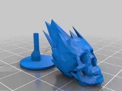 Flmaing Skull (Broken)