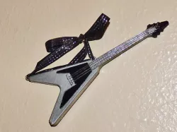 Flying V Holiday Ornament