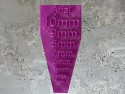 Font Test Objects