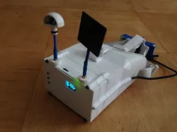 FPV goggles for 5' LCD and rx5808-pro-diversity