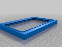Front frame for 7" OpenVario by SteFly