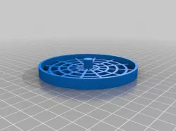 Garbage grinder sink strainer
