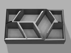 Geometric Desk Organizer