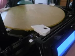 Glass holder for kossel mini
